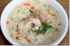 [새우야채죽]야식으로도 좋은 고소하고 담백한 새우죽