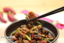 [홍합마늘쫑볶음] 마른홍합으로 맛있는 밥반찬을~