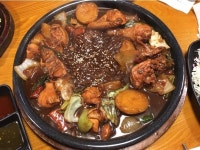 왕십리 맛집 장암사이에서 찜닭&닭똥집튀김
