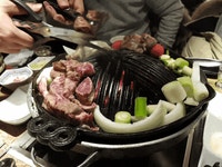 혼자서 먹기 좋은 양고기전문점 진주 평거동맛집 징기스