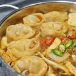 [만두전골 만들기]심플하면서 맛도 좋은 만두요리