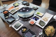 부산 조개구이 광안리 갈삼구이