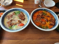 제주도 갈비국수 고기국수