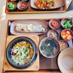 게우전복솥밥을 시켰는데, 갈치구이와 곁들여 나오는 구성은 3만원