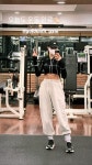 김설현 story 오늘도 운동 완료