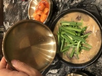 광주에서 먹은 암뽕순대 국밥