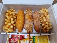 핫한 인기폭탄 명랑핫도그! 바삭함 끝판왕 꿀꺽!