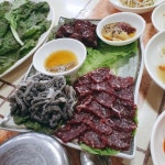 전북 부안 고깃집 갈비1인 15_000원