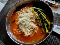 열무국수