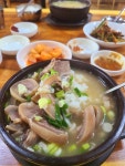 한우로 유명한 언양의 명물인 소머리곰탕