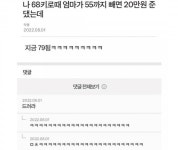 모레가 생일인데요...