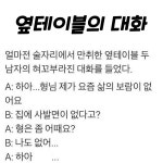 두남자의상경 | 취한 두 남자의 대화