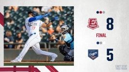 RR-OKC-8-9-22 | Express Round Rock Takes Series Opener Over Oklahoma City 