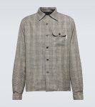 Marni - Checked wool-blend shirt | Mytheresa Checked wool-blend shirt