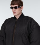 Balenciaga - Padded nylon bomber jacket | Mytheresa Padded nylon bomber jacket