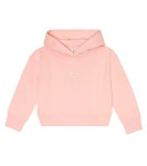 Logo Cotton Hoodie in Pink - Woolrich Kids | Mytheresa