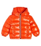 Baby New Aubert down jacket in orange - Moncler Enfant | Mytheresa