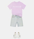 MM6 Maison Margiela Kids - 로고 코튼 티셔츠 | Mytheresa 로고 코튼 티셔츠