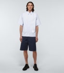 OAMC - Vapor cotton gabardine shorts | Mytheresa Vapor cotton gabardine shorts