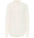 Silk Shirt in White - Chloe | Mytheresa
