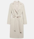 Pauline Wool Coat in White - S Max Mara | Mytheresa