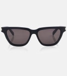SL 372 cat-eye sunglasses in black - Saint Laurent | Mytheresa