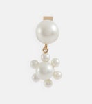 Petit Perle 14kt gold pearl earring in gold - Sophie Bille Brahe | Mytheresa