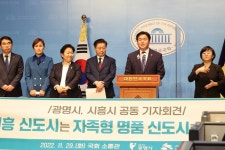 임병택 시흥시장“광명시흥 신도시를 명품자족 신도시로” 시흥·광명, 명품자족 신도시 조성 촉구 공동 기자회견:경인투데이뉴스... 