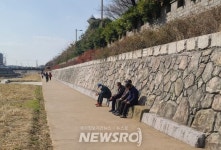 뉴스로 - 지자체가 보인다! - 사상구, 학장천 보행로에 주민 휴식 공간 조성 사상구, 학장천 보행로에 주민 휴식 공간 조성