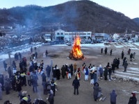 수산면, 정월대보름 달집태우기 및 풍년기원제 성황리 마무리 | 뉴스로
