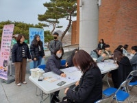 대곡동, 김천고등학교 입학식 찾아 현장 전입지원반 운영 | 뉴스로