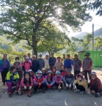 각남면 사2리(한송마을) 마을체육시설 | 청도군 각남면 사2리, 주민 자발적 참여로 마을 환경정비 실시 | 뉴스로