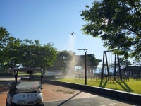 삼성현, 드론 활용한 항공방제로 시민 건강 지킨다 | 뉴스로