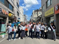 중부동, 도로 적치물 자진 정비 캠페인 실시 | 뉴스로