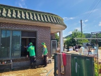 합천군 지역자율방재단, 삼가면 수해복구 현장 지원 | 뉴스로