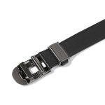 LF스퀘어 공식 온라인몰 [베노베로] 더비엠보 흑유광 흑사틴 자동벨트 BLACK (BLF1ACB1265K1)