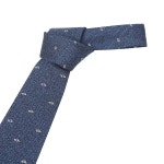 [DAKS SHIRTS]실크혼방 큐빅 패턴 올오버 넥타이 네이비 실크혼방 큐빅 패턴 올오버 넥타이 네이비
