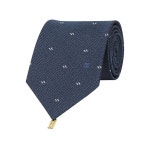 올오버 순금사 넥타이 네이비_DAKS SHIRTS - 코오롱몰 올오버 순금사 넥타이 네이비