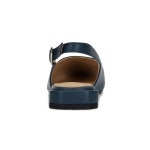 [포멜카멜레]천연 양가죽 포인트토 네이비 슬링백 2CM [W CONCEPT]