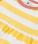 PETIT BATEAU-[쁘띠바또] 베이비 스트라이프 슬리브리스 원피스 (NSM41NJ29F_YE)│삼성물산 온라인몰 SSF Shop [쁘띠바또] 베이비... 
