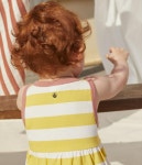 PETIT BATEAU-[쁘띠바또] 베이비 스트라이프 슬리브리스 원피스 (NSM41NJ29F_YE)│삼성물산 온라인몰 SSF Shop [쁘띠바또] 베이비... 