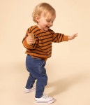 PETIT BATEAU-[쁘띠바또] 플리스데님 밴딩 팬츠 (NUS41PL35F_BU)│삼성물산 온라인몰 SSF Shop [쁘띠바또] 플리스데님 밴딩 팬츠... 