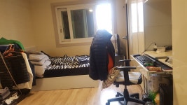 피터팬의 좋은방 구하기 	장안동삼거리 중랑천인근 금액대비 넓고 깨끗,대출가능