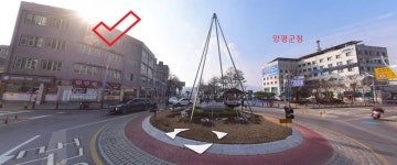 피터팬의 좋은방 구하기 양평군 군청앞길 1번지, 가장 잘 보이는 코너 상가(1층) 임대합니다.