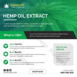 대마 제품 CBD 오일 소셜 미디어 게시물 템플릿 PNG PSD 무료 다운로드 - Pikbest
