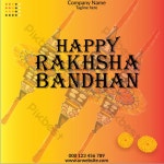 Raksha Bandhan 오렌지 레드 템플릿 PNG AI 무료 다운로드 - Pikbest
