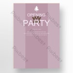 레드 파인 지점 오프닝 파티 포스터 PNG PSD 무료 다운로드 - Pikbest
