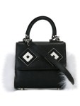 REEBONZ 16FW 레쁘띠주어 알렉스 마스크 토트백 블랙--MCAM-V37/F2BLACK WHITE - REEBONZ