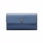 REEBONZ VALEXTRA COBALT BLUE CITY WALLET - REEBONZ