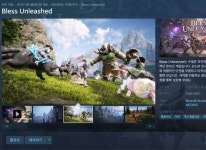 네오위즈 PC MMORPG 블레스 언리쉬드 PC 한국도 스팀 접속 가능